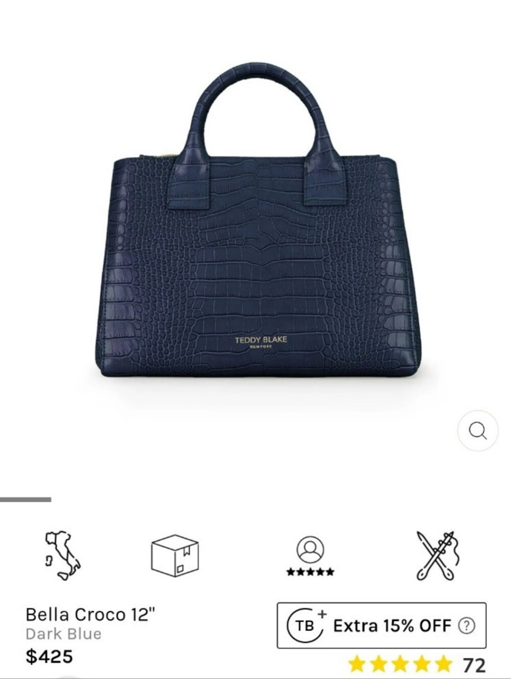 Teddy Blake Bella Croco 12-$538.75